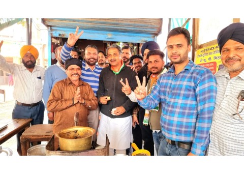 ਭਵਾਨੀਗੜ੍ਹ ਦੇ ਅਨਾਜ ਮੰਡੀ ਵਿਖੇ ਚੋਣ ਪ੍ਰਚਾਰ
