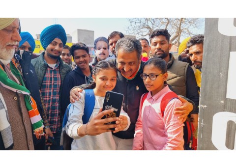 ਭਵਾਨੀਗੜ੍ਹ ਦੇ ਅਨਾਜ ਮੰਡੀ ਵਿਖੇ ਚੋਣ ਪ੍ਰਚਾਰ
