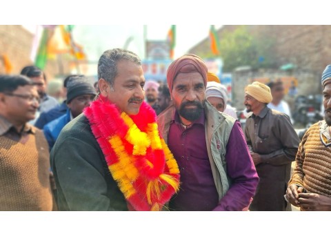 ਭਵਾਨੀਗੜ੍ਹ ਦੇ ਅਨਾਜ ਮੰਡੀ ਵਿਖੇ ਚੋਣ ਪ੍ਰਚਾਰ