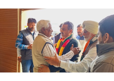 ਭਵਾਨੀਗੜ੍ਹ ਦੇ ਅਨਾਜ ਮੰਡੀ ਵਿਖੇ ਚੋਣ ਪ੍ਰਚਾਰ