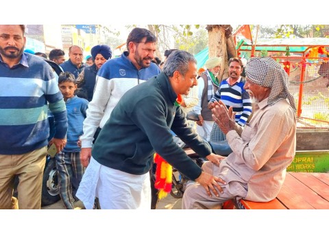ਭਵਾਨੀਗੜ੍ਹ ਦੇ ਅਨਾਜ ਮੰਡੀ ਵਿਖੇ ਚੋਣ ਪ੍ਰਚਾਰ
