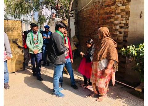 ਮੋਹਿਲ ਸਿੰਗਲਾ ਵੱਲੋਂ ਪਿੰਡ ਘਰਾਚੋਂ ਵਿਖੇ ਇਲੈਕਸ਼ਨ ਪ੍ਰਚਾਰ ਕੀਤਾ