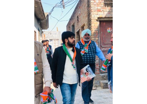 ਮੋਹਿਲ ਸਿੰਗਲਾ ਵੱਲੋਂ ਪਿੰਡ ਘਰਾਚੋਂ ਵਿਖੇ ਇਲੈਕਸ਼ਨ ਪ੍ਰਚਾਰ ਕੀਤਾ