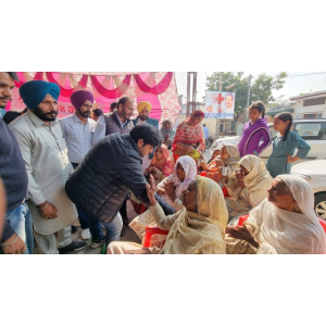 Medical Camp Organized At Ravidas Dharamshala Of Village Gharachon 